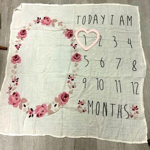 Babygirl monthly age count.